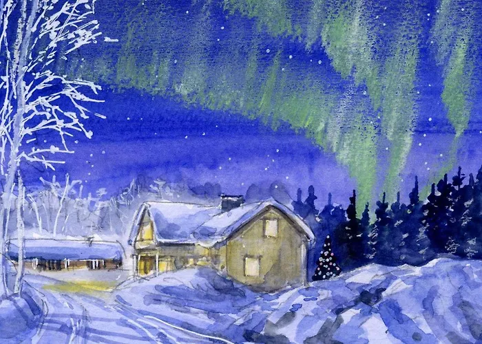 Lapland Snow Cabin